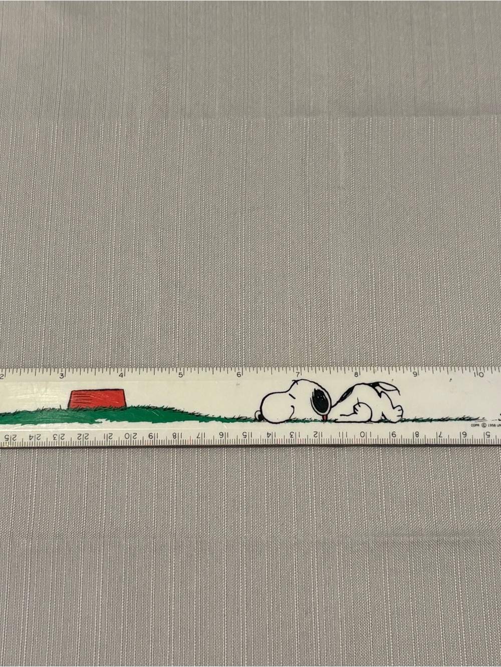 Vintage Snoopy Ruler M48